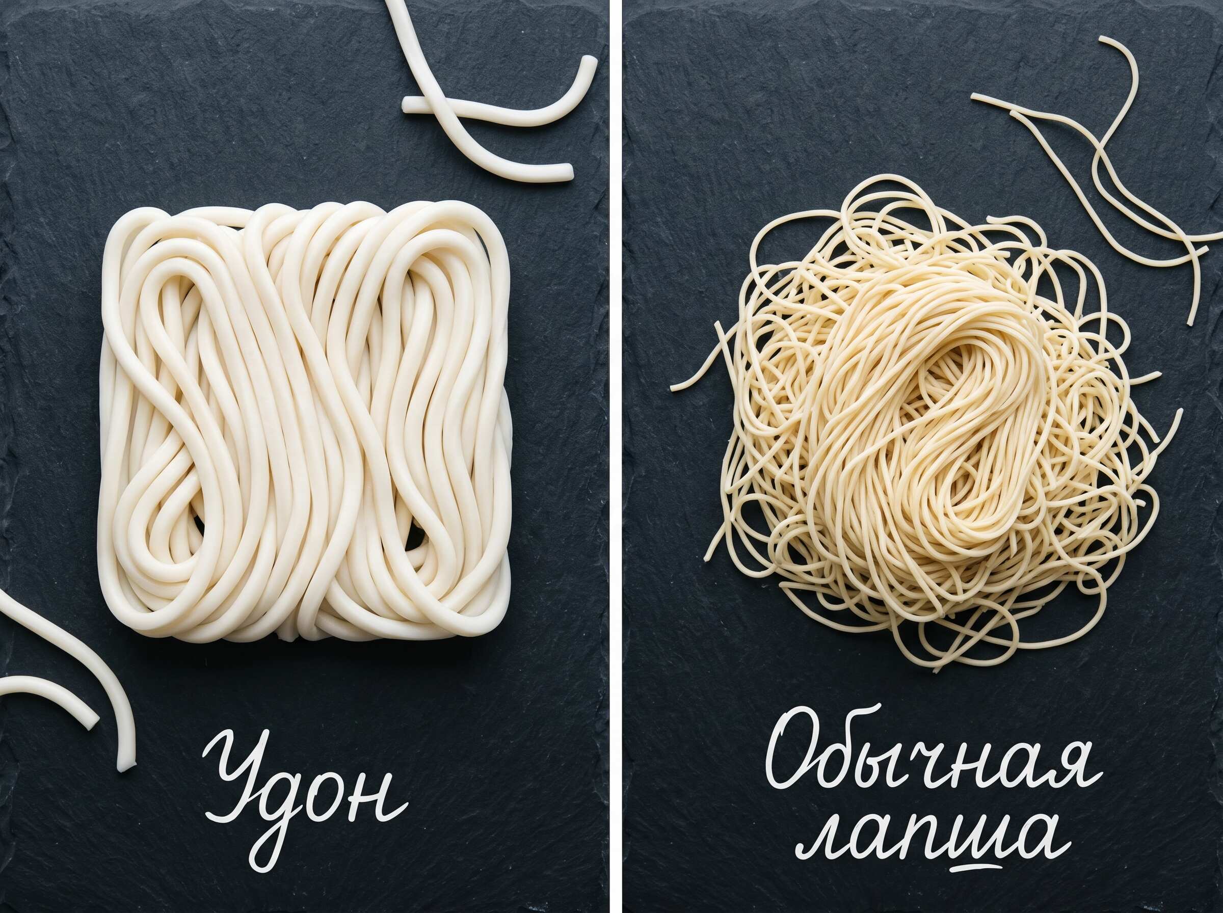 Отличия лапши удон от обычной